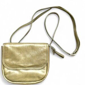 NWOT Spikes & Sparrow Leather Olive Crossbody Small Bag